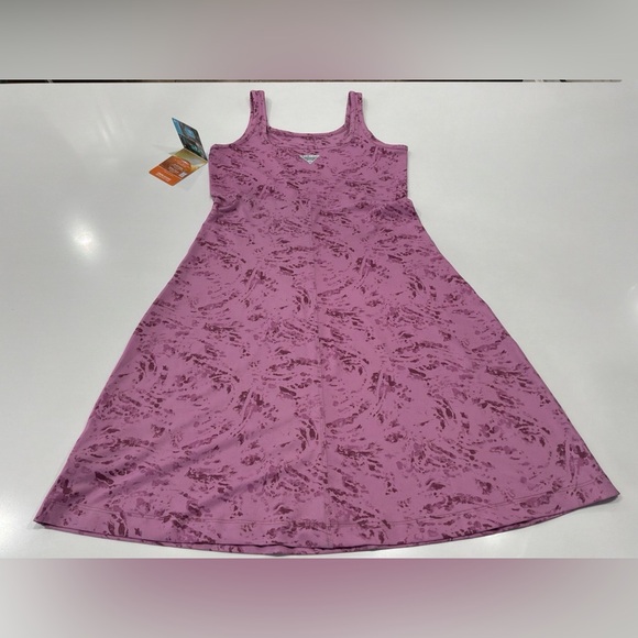 Columbia PFG Freezer III Dress XS Pink Omni Shade Fishing Performance NWT - Picture 5 of 7